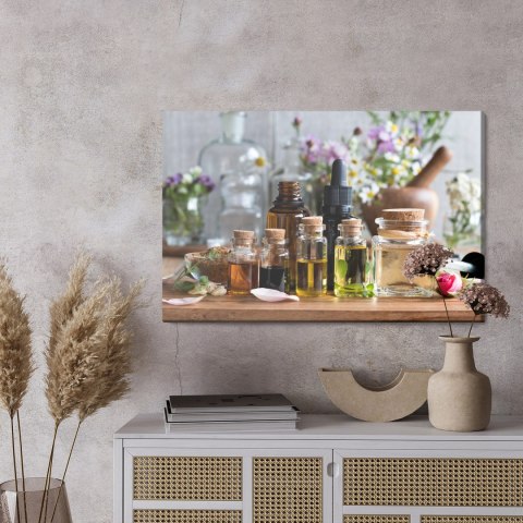 Obraz Na Płótnie Kolorowe Olejki Z Przyprawami