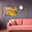 Obraz Na Płótnie Olej Słonecznikowy Z Kwiatami