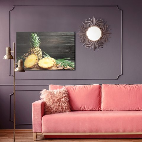 Obraz Na Płótnie Pokrojony Ananas