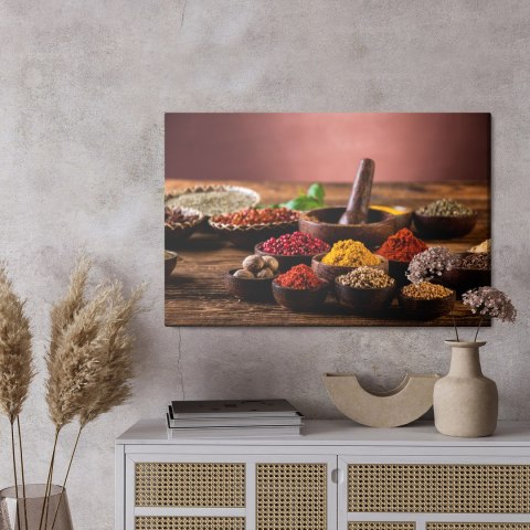 Obraz Na Płótnie Przyprawy Z Indii