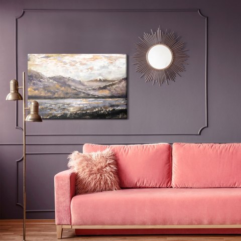 Obraz Na Płótnie Abstrakcyjny Krajobraz Górski