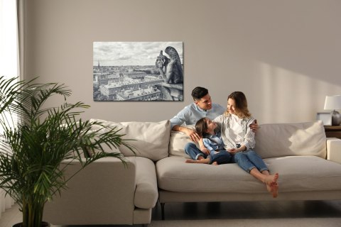 Obraz Na Płótnie Panorama Paryża