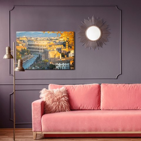 Obraz Na Płótnie Widok Na Koloseum 3D