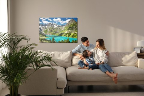 Obraz Na Płótnie Jezioro W Górach