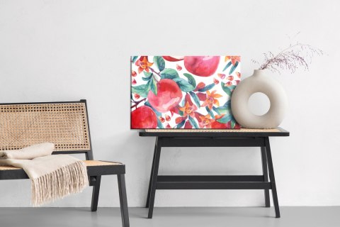 Obraz Na Płótnie Owoce Granatu Malowane Akwarelą