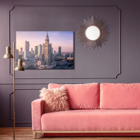 Obraz Na Płótnie Panorama Miasta Warszawy