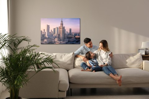 Obraz Na Płótnie Panorama Miasta Warszawy