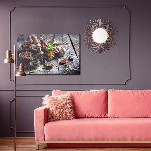 Obraz Na Płótnie Przyprawy Z Orzechami