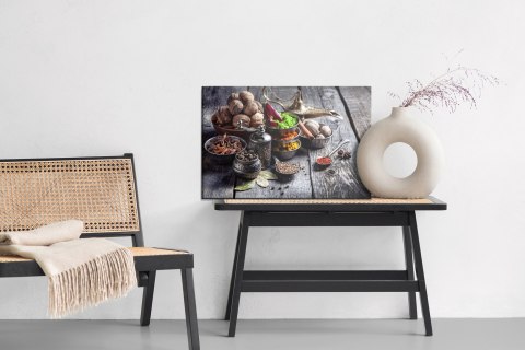 Obraz Na Płótnie Przyprawy Z Orzechami