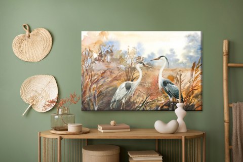 Obraz Na Płótnie Żurawie Jesienią