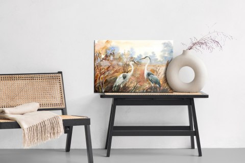 Obraz Na Płótnie Żurawie Jesienią