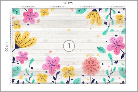 Fototapeta Szczęśliwy Kwiatowy