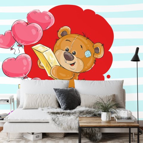 Fototapeta The Big Heart Bears: Box Of Hearts