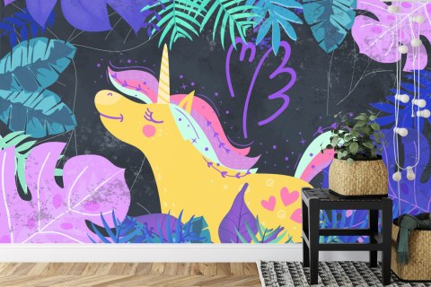 Fototapeta Ula La Unicornio Nocny Las