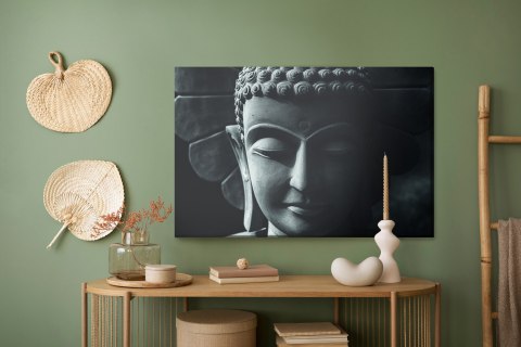 Obraz Na Płótnie Głowa Buddy