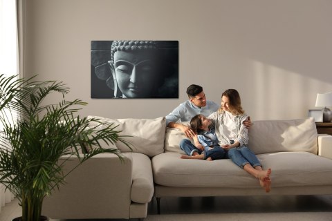 Obraz Na Płótnie Głowa Buddy