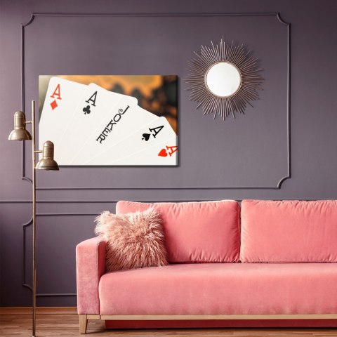 Obraz Na Płótnie Joker Wśród Asów