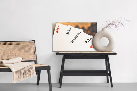 Obraz Na Płótnie Joker Wśród Asów