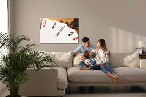 Obraz Na Płótnie Joker Wśród Asów