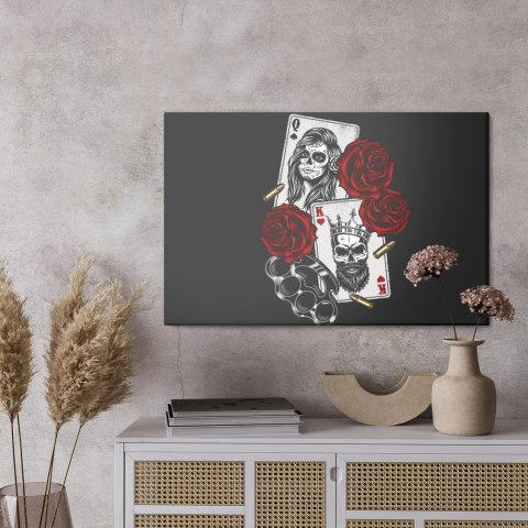 Obraz Na Płótnie Karty Śmierci