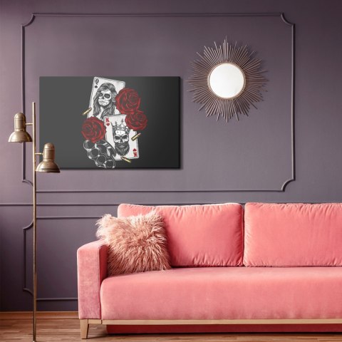 Obraz Na Płótnie Karty Śmierci