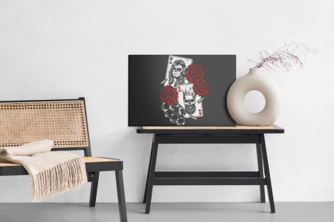 Obraz Na Płótnie Karty Śmierci