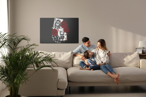 Obraz Na Płótnie Karty Śmierci