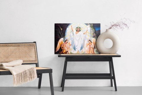 Obraz Na Płótnie Ikona Jezusa Z Aniołami