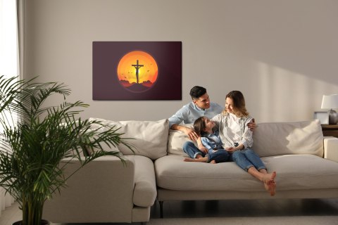 Obraz Na Płótnie Ukrzyżowanie Jezusa Chrystusa