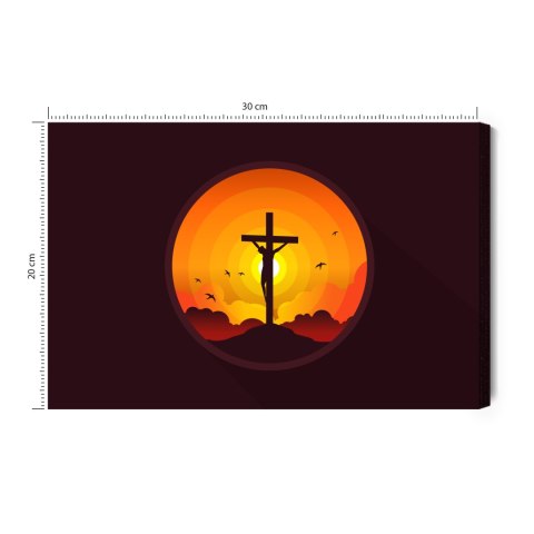 Obraz Na Płótnie Ukrzyżowanie Jezusa Chrystusa