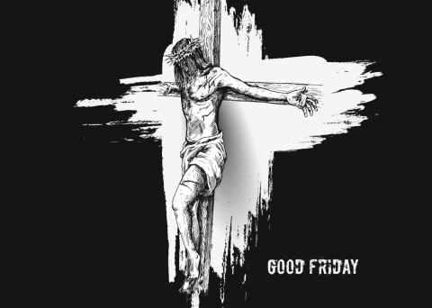 Obraz Na Płótnie Chrystus Na Krzyżu