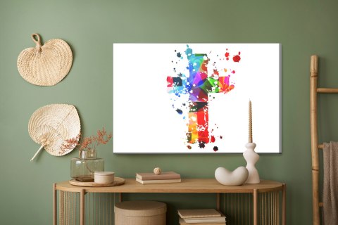 Obraz Na Płótnie Kolorowy Krzyż