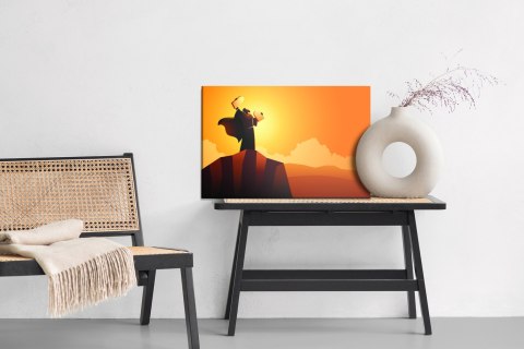 Obraz Na Płótnie Mojżesz I Dziesięć Przykazań