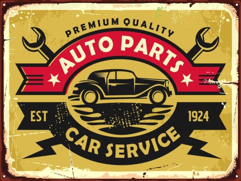 Obraz Na Płótnie Serwis Samochodów Zabytkowych