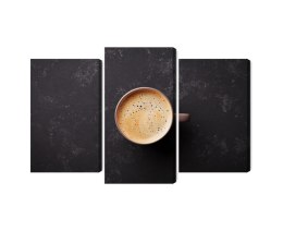 Obraz Wieloczęściowy Filiżanka Świeżej Kawy