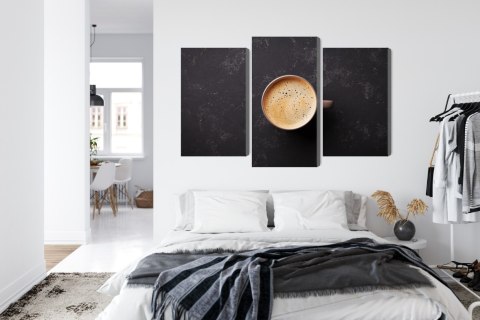 Obraz Wieloczęściowy Filiżanka Świeżej Kawy