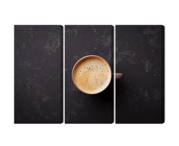 Obraz Wieloczęściowy Filiżanka Świeżej Kawy