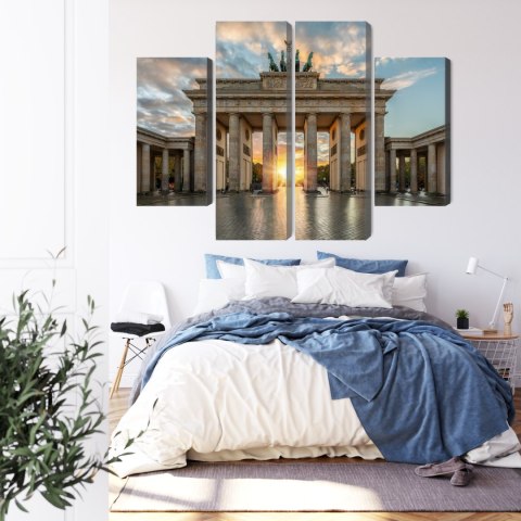 Obraz Wieloczęściowy Brama Brandenburska W Berlinie