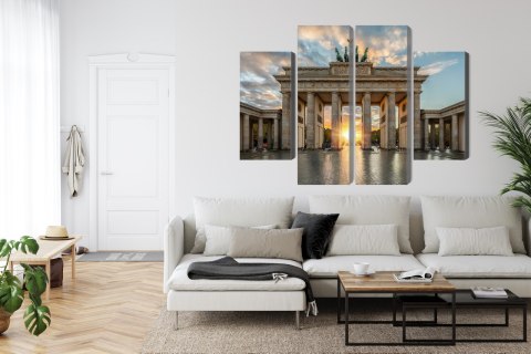 Obraz Wieloczęściowy Brama Brandenburska W Berlinie