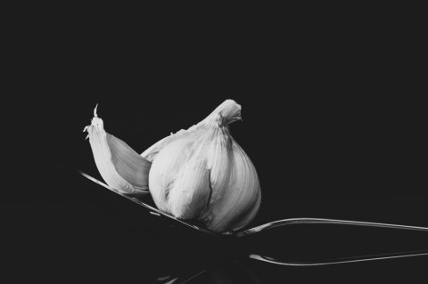 Obraz Wieloczęściowy Łyżka Czosnku