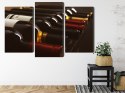 Obraz Wieloczęściowy Pyszne Butelki Wina