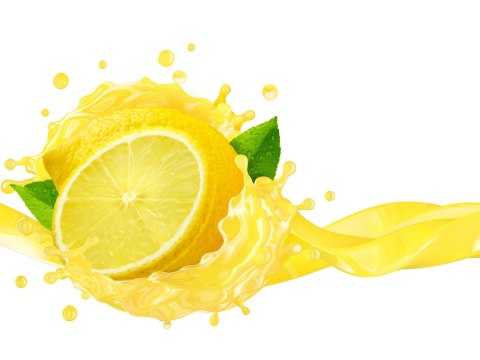 Obraz Wieloczęściowy Świeży Sok Z Cytryny