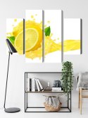 Obraz Wieloczęściowy Świeży Sok Z Cytryny