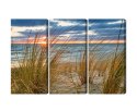 Obraz Wieloczęściowy Wschód Słońca Na Plaży Rugii