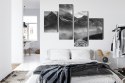Obraz Wieloczęściowy Hala Gąsienicowa W Czerni I Bieli