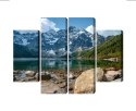 Obraz Wieloczęściowy Morskie Oko W Tatrach 3D