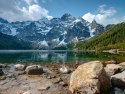 Obraz Wieloczęściowy Morskie Oko W Tatrach 3D