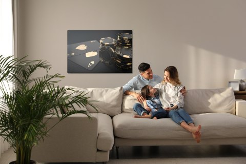 Obraz Na Płótnie Czarne Żetony