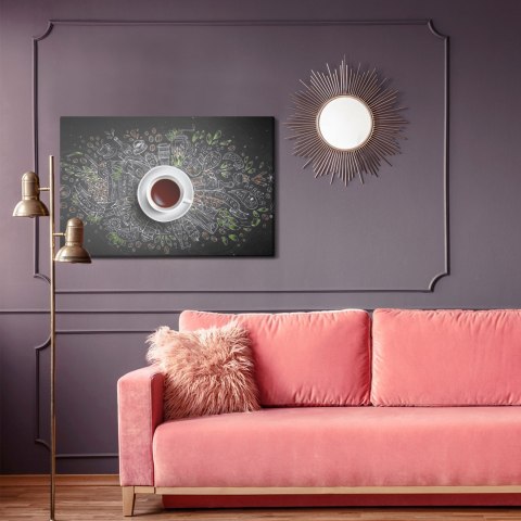 Obraz Na Płótnie Widok Z Góry Na Kawę?