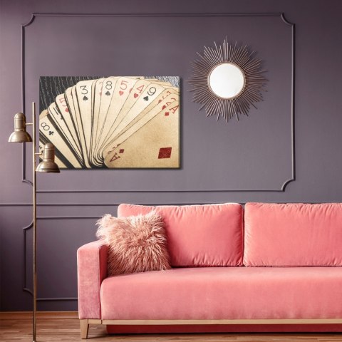 Obraz Na Płótnie Widok Z Góry Na Stary Pokład